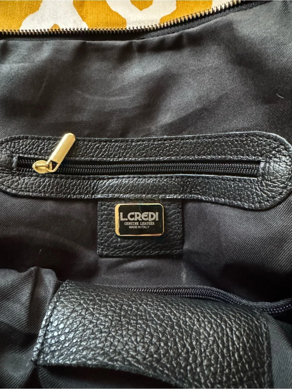 Classic Black Leather Backpack for Men - Minimal Everyday Carry